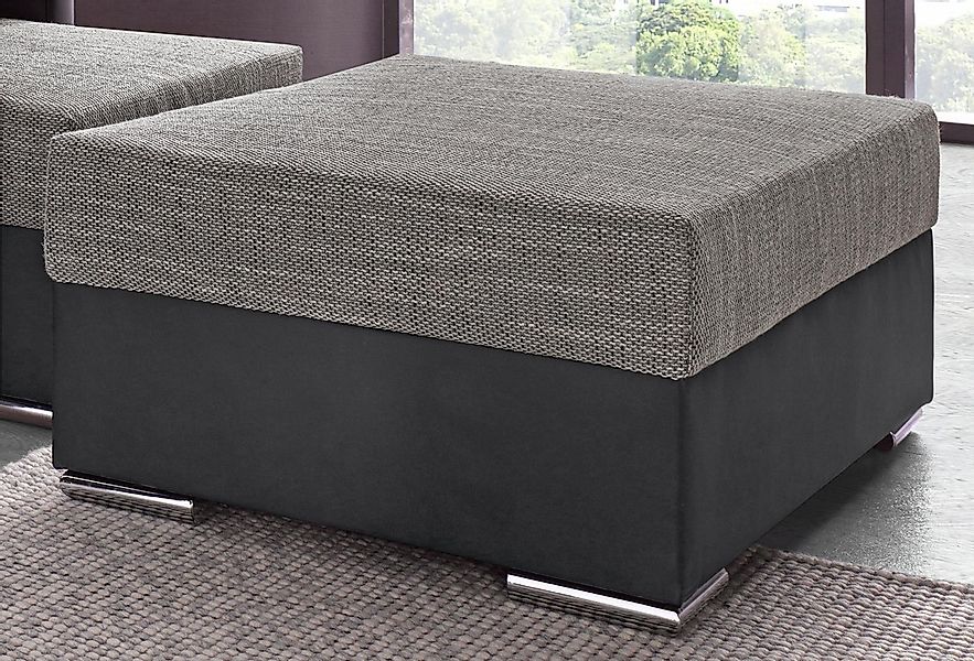 COLLECTION AB Hocker "John", Frei im Raum stellbar, wahlweise mit Federkern günstig online kaufen
