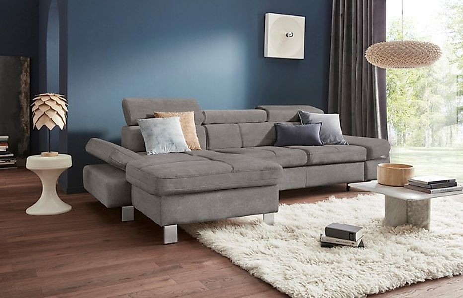 exxpo - sofa fashion Ecksofa »Fiji, hochwertige Detailverarbeitung im Sitz günstig online kaufen