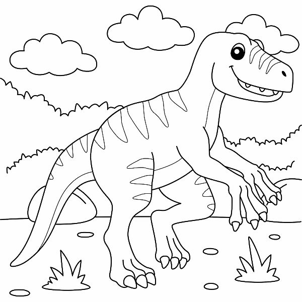 queence Wandsticker "Dino", (1 St.), DIY-Wandsticker zum Bemalen günstig online kaufen