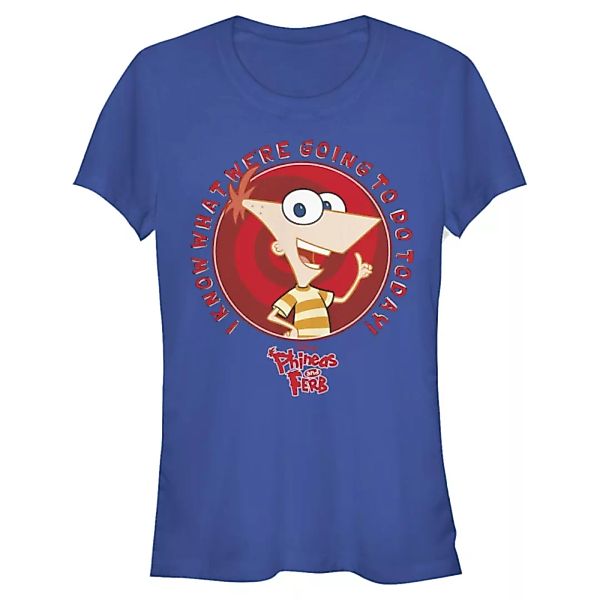 Disney Classics - Phineas und Ferb - Phineas Do Today - Frauen T-Shirt günstig online kaufen