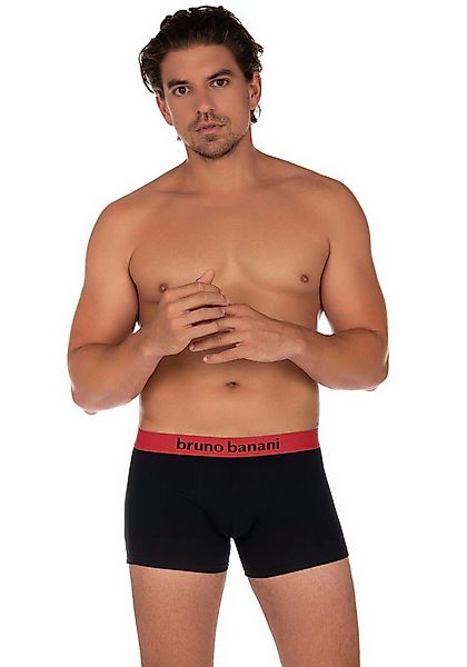 Bruno Banani Boxer "Flowing", (2er Pack), mit kontrastreichem Logobund günstig online kaufen