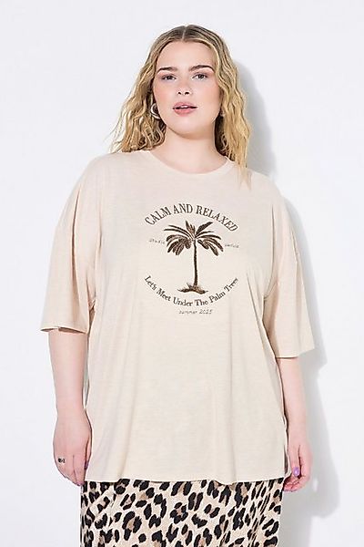 Studio Untold T-Shirt T-Shirt oversized Palmen-Stickerei günstig online kaufen