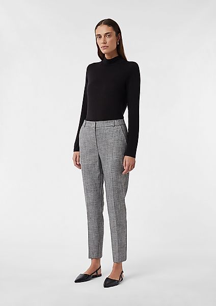 Comma 7/8-Hose Melierte Cigarette-Pants günstig online kaufen