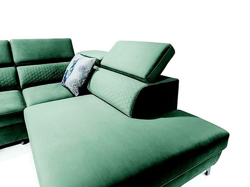 JVmoebel Ecksofa Moderne Ecksofa Couch Polster Garnitur Wohnlandschaft Sofa günstig online kaufen