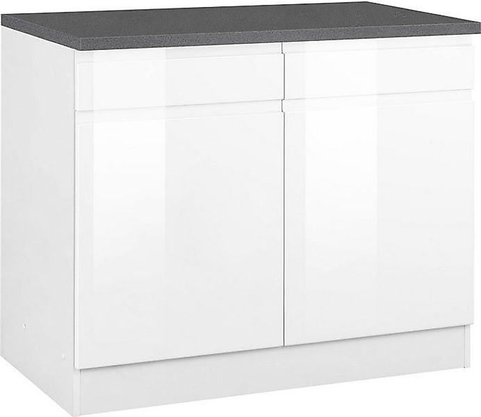 HELD MÖBEL Unterschrank "Virginia", 100 cm breit, mit 2 Türen und 2 Schubkä günstig online kaufen