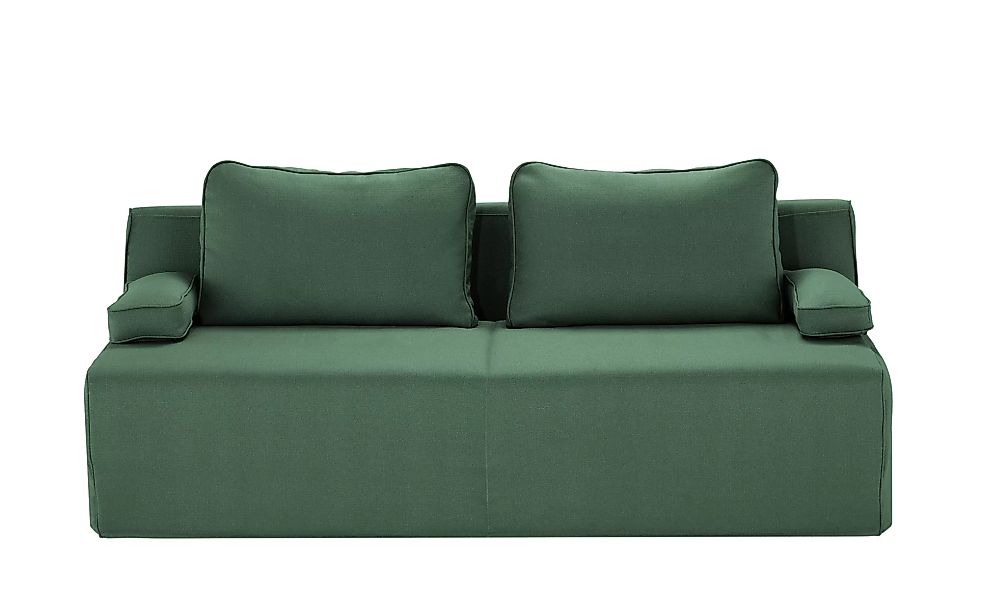 smart Schlafsofa  Alessia - grün - 202 cm - 105 cm - 100 cm - Polstermöbel günstig online kaufen
