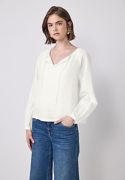STREET ONE STUDIO Langarmbluse mit Cut-Out günstig online kaufen