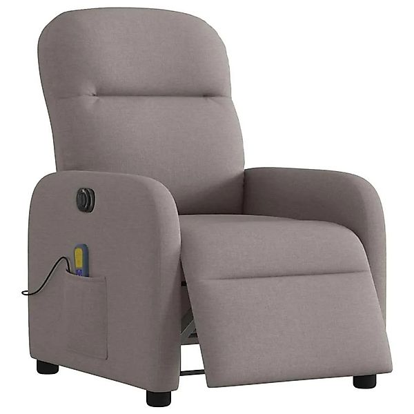vidaXL Massagesessel Elektrisch Taupe Stoff 3302969 günstig online kaufen