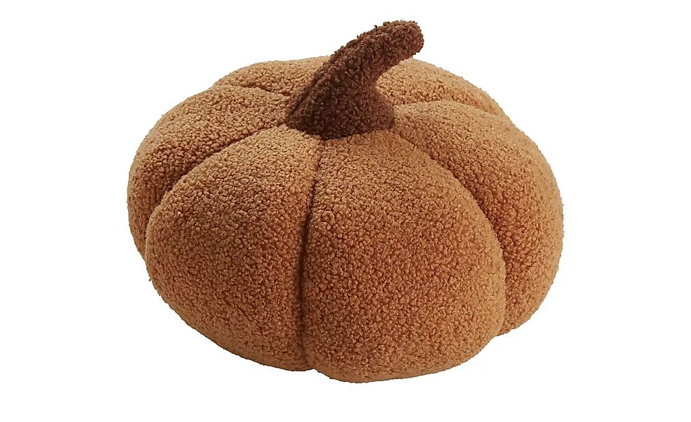 Kissen  Kürbis ¦ orange ¦ Maße (cm): B: 25 H: 25  Ø: 25 Dekokissen & Decken günstig online kaufen