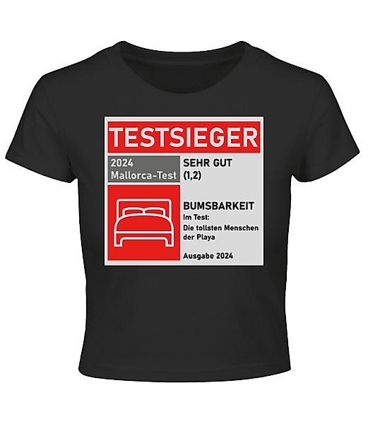 Testsieger Mallorca Bumsbarkeit · Crop T-Shirt günstig online kaufen