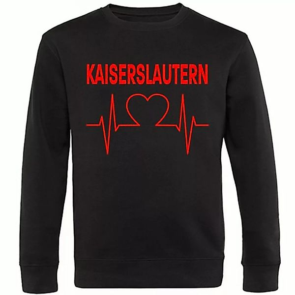 multifanshop Sweatshirt Kaiserslautern - Herzschlag - Pullover günstig online kaufen