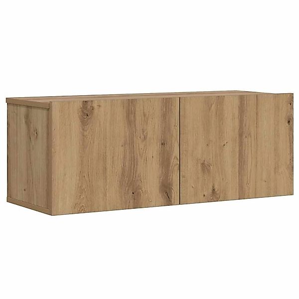 vidaXL TV-Wandschrank Artisan-Eiche 80x30x30 cm Holzwerkstoff 856017 günstig online kaufen