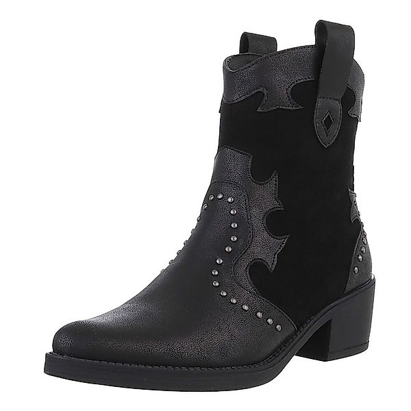 Ital-Design Damen Cowboyboots Western Westernstiefelette (88577310) günstig online kaufen