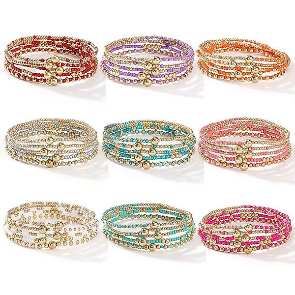 ROUGEMONT Perlenarmband Set Stylisches Damen Perlenarmband günstig online kaufen
