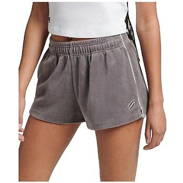 Superdry  Shorts Short  en velours gris günstig online kaufen