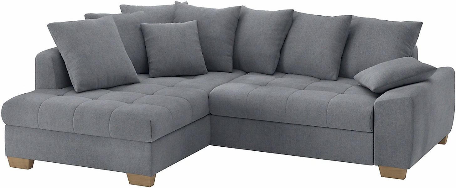 Mr. Couch Ecksofa "Nikita II, L-Form", Wahlweise mit Bettfunktion, Bettkast günstig online kaufen