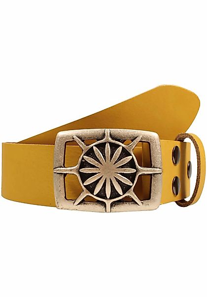 Rettungsring Gürtel Ledergürtel mit austauschbarer Schließe "Rechteck Sonne günstig online kaufen
