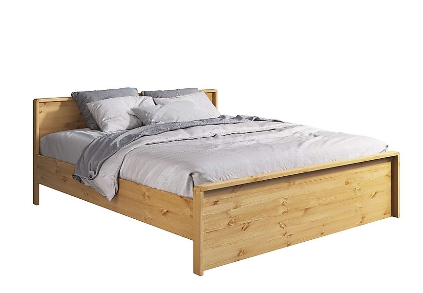 Home affaire Massivholzbett Luven, hohe Belastbarkeit! günstig online kaufen