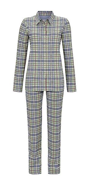 Ringella Pyjama mit durchgehender Knopfleiste und Reverskragen (2 tlg) günstig online kaufen