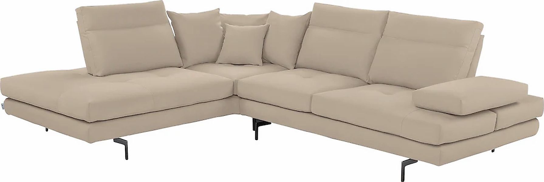 CALIA ITALIA Ecksofa "Toby Wing, B/T: 288/232 cm, Designsofa, Premium Sitzk günstig online kaufen