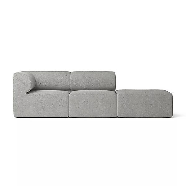 Menu - Eave 86 Modular 3-Sitzer Sofa Armlehne links - dunkelgrau/Stoff Menu günstig online kaufen