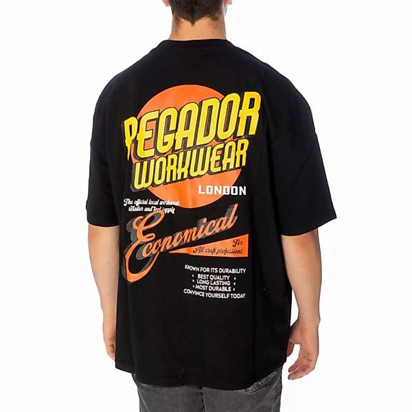 Pegador T-Shirt Pegador Docks Oversized T-Shirt Herren schwarz (1-tlg) günstig online kaufen