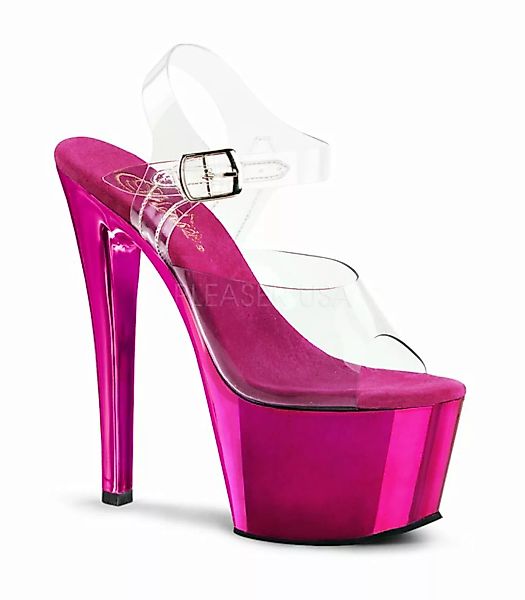 Plateau High Heels SKY-308 - Hot Pink Chrom (Schuhgröße: EUR 39) günstig online kaufen