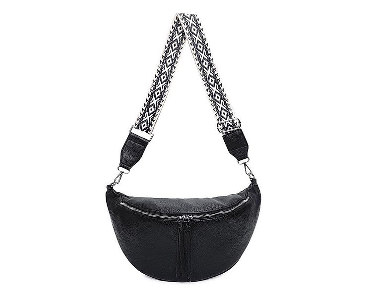 ITALYSHOP24 Schultertasche Damen XXL Tasche Gürteltasche Bodybag Brusttasch günstig online kaufen