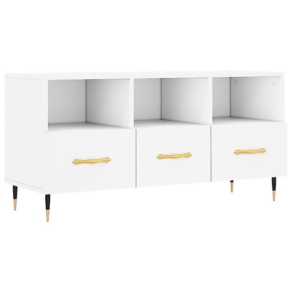 vidaXL TV-Schrank TV-Schrank Weiß 102x36x50 cm günstig online kaufen