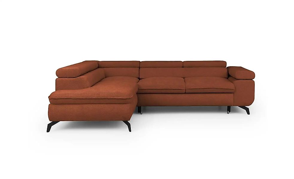 S-STYLE Ecksofa mit Schlaffunktion Bonnie ¦ rot ¦ Maße (cm): B: 275 H: 76 P günstig online kaufen