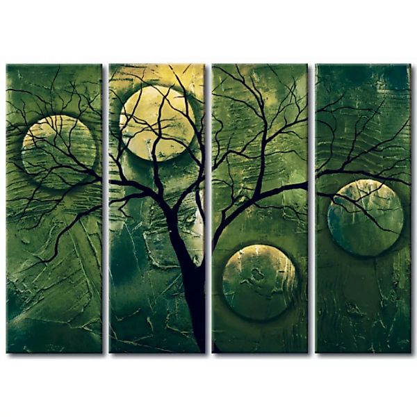 Wandbild Mondschatten Grün XXL günstig online kaufen