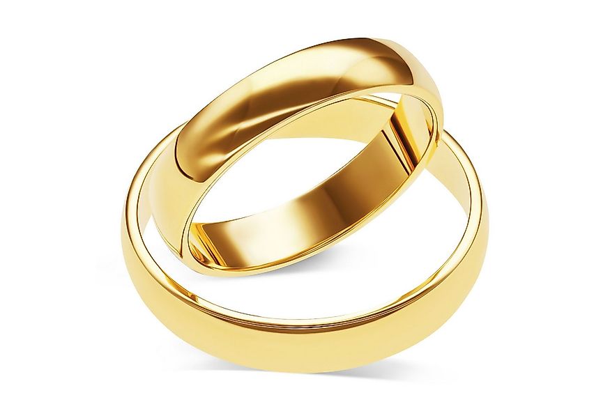 mosa & co. Trauring mit Gravur Classic Gold 585 mit 4mm Breite im Paarpreis günstig online kaufen