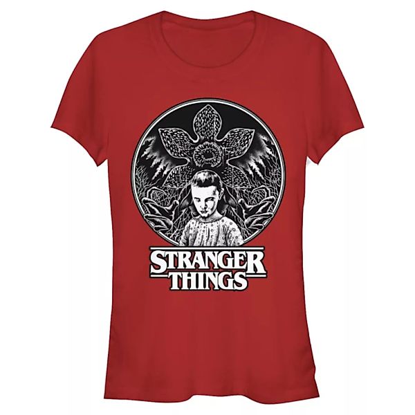 Netflix - Stranger Things - Gruppe Stippling Eleven - Frauen T-Shirt günstig online kaufen