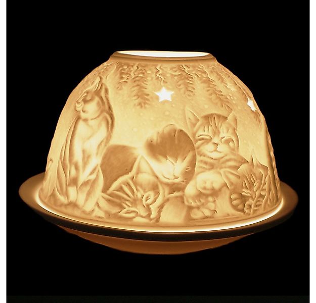 Schenk Holzkunst Teelichthalter günstig online kaufen