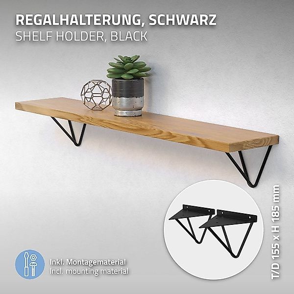 ML-DESIGN Wandregalhalter Regalhalterung Winkel Halterung für günstig online kaufen