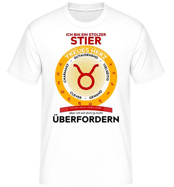 Stier Treues Herz · Shirtinator Männer T-Shirt günstig online kaufen