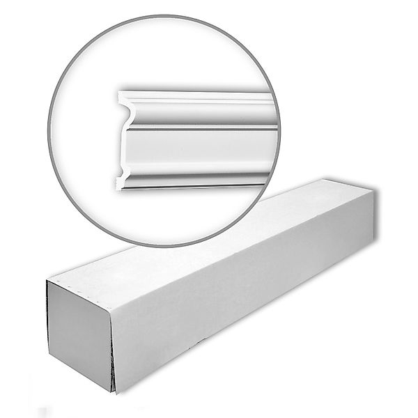 PROFHOME 651307 Wand- und Friesleisten 1 Karton Set mit 12 Zierleisten 24 m günstig online kaufen