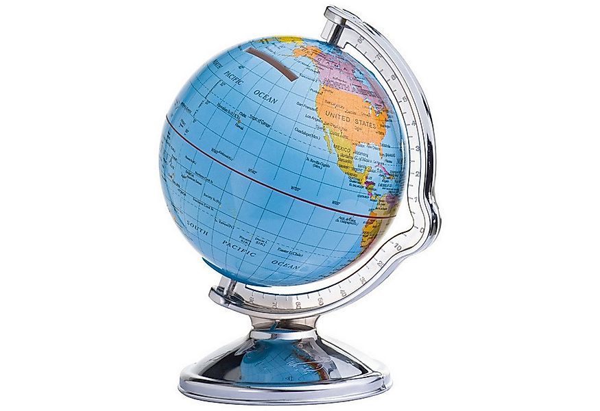 Macma Spardose Spardose / Sparbüchse / mit drehbarem Globus günstig online kaufen