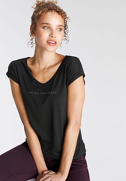 FAYN SPORTS Funktionsshirt Cuffed Tee atmungsaktiv, günstig online kaufen