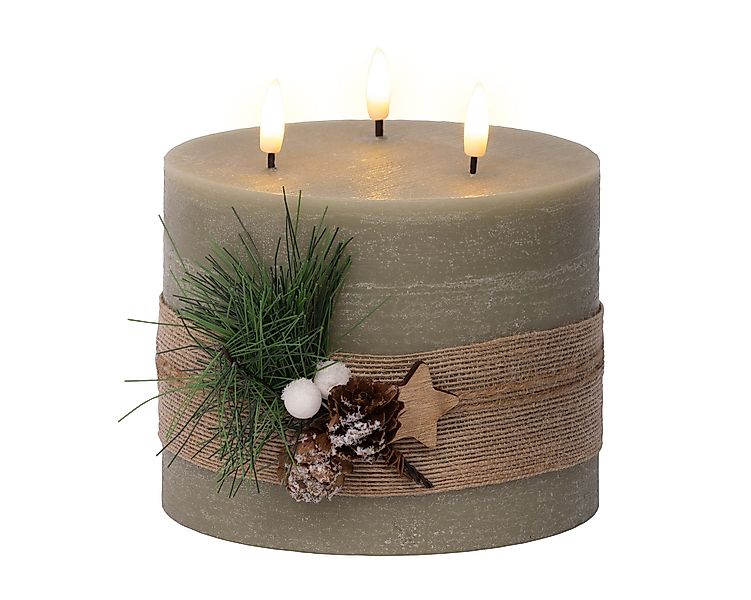 Lumineo LED-Kerze, LED Kerze mit Timer günstig online kaufen