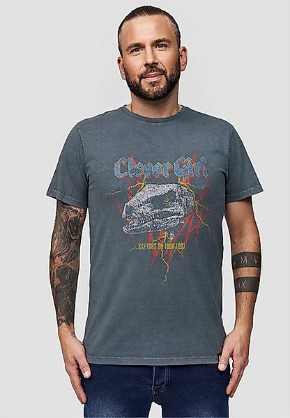 Recovered T-Shirt Jurassic Park T-Rex Rock im zeitlosen Design günstig online kaufen