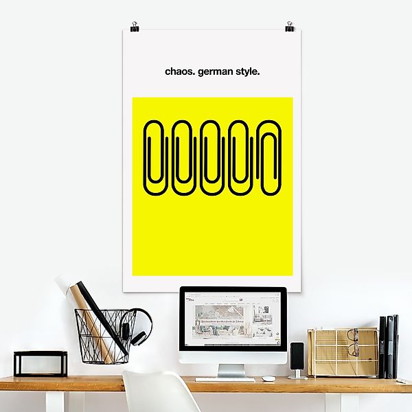 Poster German Chaos günstig online kaufen