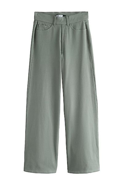 Next Weite Jeans Denim-Leggings aus Jersey mit weitem Bein (1-tlg) günstig online kaufen