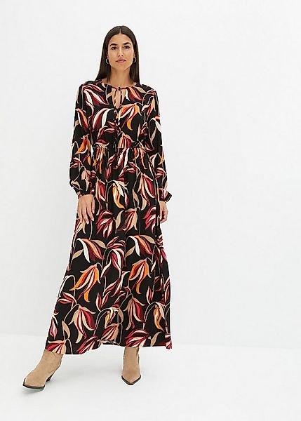 bonprix Maxikleid Maxikleid aus reiner Viskose günstig online kaufen