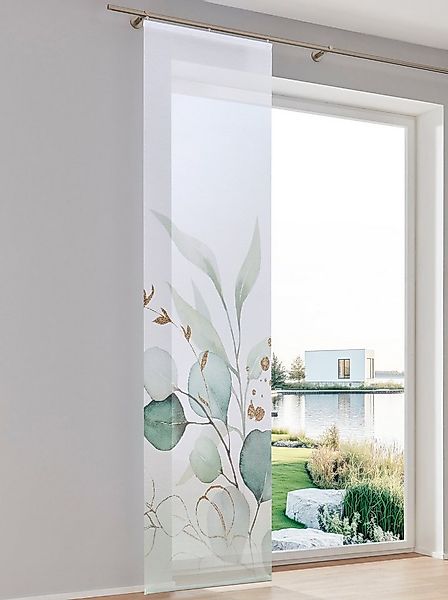 heine Gardine Schiebevorhang . (1 St), Klettband, halbtransparent, Schiebev günstig online kaufen