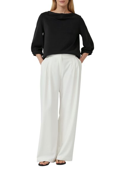 s.Oliver BLACK LABEL Sweatshirt mit Wasserfall günstig online kaufen