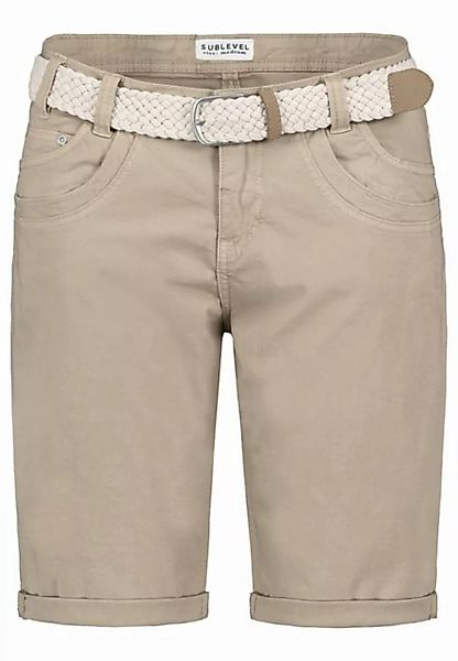 SUBLEVEL Bermudas Bermuda mit Gürtel günstig online kaufen