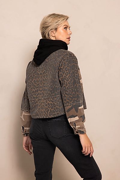 Zhrill Blouson "ZHLOUIE" ohne Kapuze mit Animal-Print günstig online kaufen