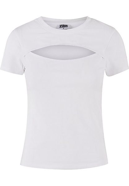 URBAN CLASSICS T-Shirt Urban Classics Ladies Short Cut Out Tee (1-tlg) günstig online kaufen