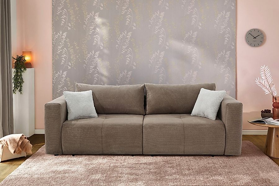 Jockenhöfer Gruppe Big-Sofa Relax, Gästebettfunktion, Bettkasten, Sitzeleme günstig online kaufen